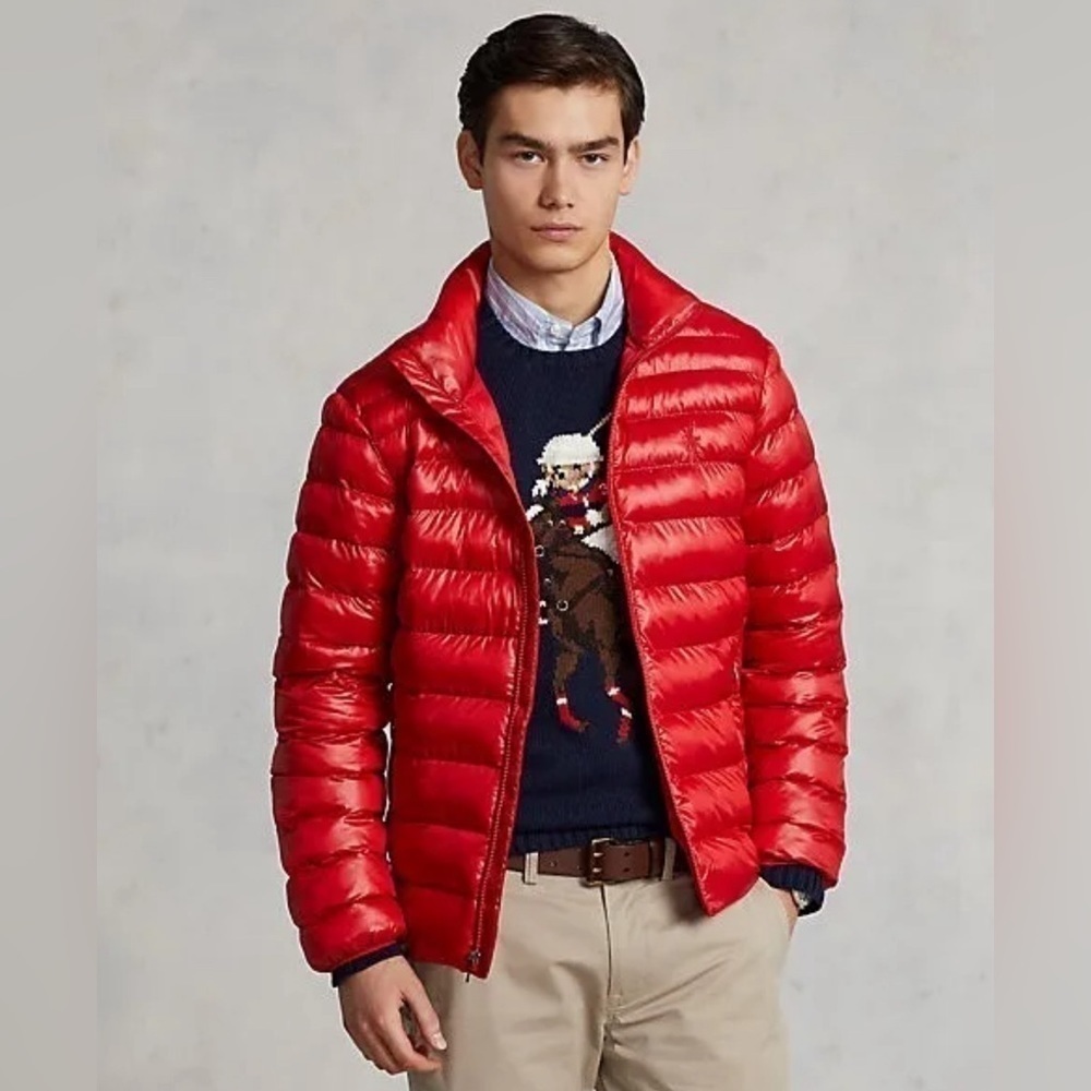 Polo by Ralph Lauren Packable Water-Repellent Jacket - Size Small